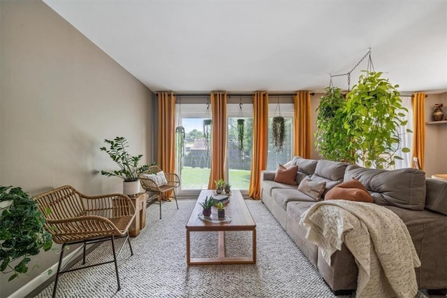 811 W 86th Ter, Kansas City, MO 64114 - living room with light carpet
