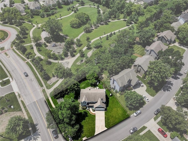 14169 W 115th Ter, Olathe, KS 66062 - aerial perspective of suburban area