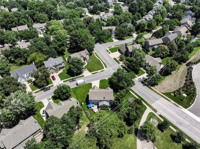 14169 W 115th Ter, Olathe, KS 66062 - aerial perspective of suburban area