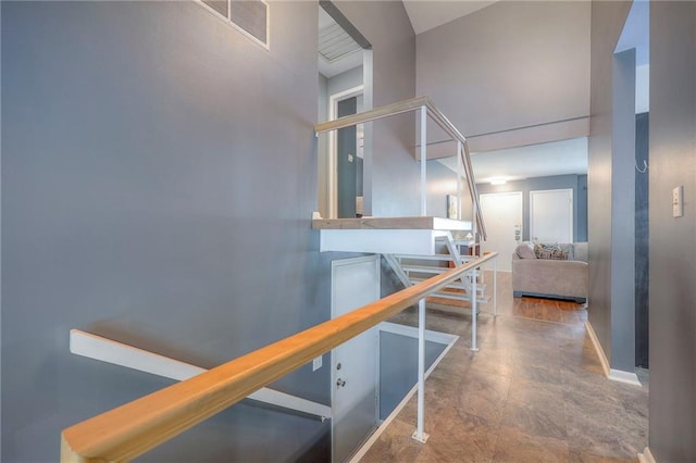 6520 W 51st St, Mission, KS 66202 - hall with a high ceiling