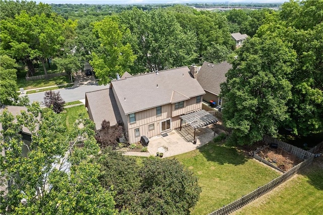11207 W 109th St, Overland Park, KS 66210 - aerial view of property and surrounding area
