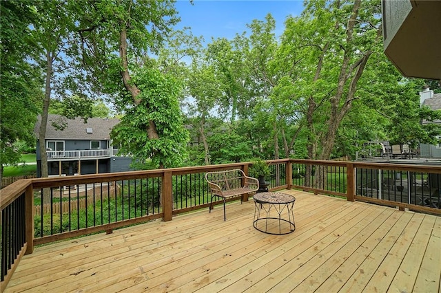 1345 NE Foxwood Dr, Lees Summit, MO 64086 - view of deck
