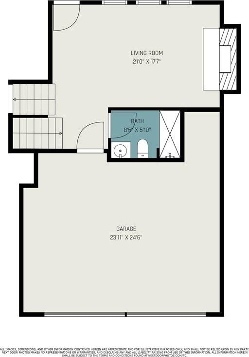 1345 NE Foxwood Dr, Lees Summit, MO 64086 - home floor plan