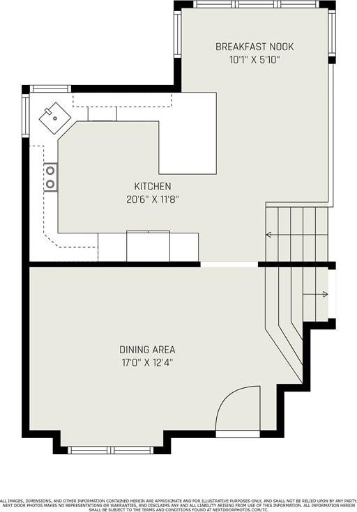1345 NE Foxwood Dr, Lees Summit, MO 64086 - floor plan / room layout
