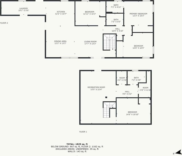 6201 N Topping Ave, Kansas City, MO 64119 - floor plan / room layout