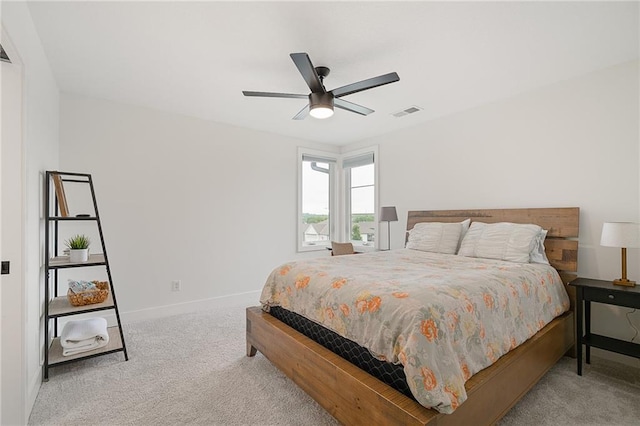 1120 Hillswick Ln, Raymore, MO 64083 - carpeted bedroom with baseboards and a ceiling fan