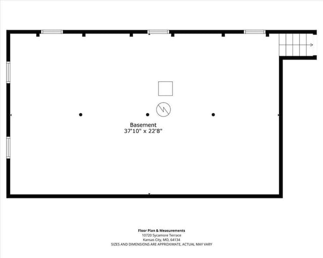 10720 Sycamore Ter, Kansas City, MO 64134 - property floor plan