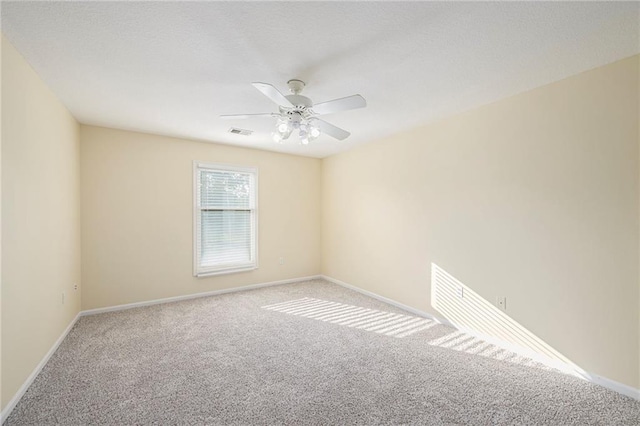 8901 W 128th St, Overland Park, KS 66213 - carpeted empty room featuring baseboards and ceiling fan