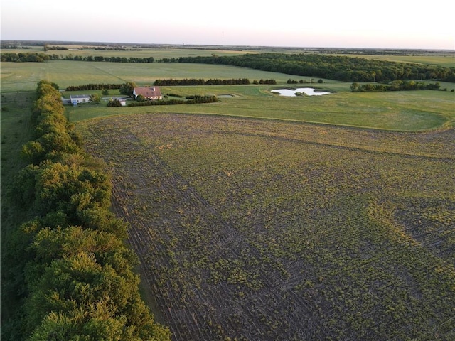 1744 21st Rd, Waverly, KS 66871 - aerial view at dusk of a view of countryside