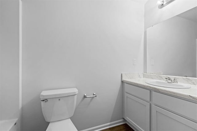 551 W Fountain St, Gardner, KS 66030 - bathroom with vanity and toilet