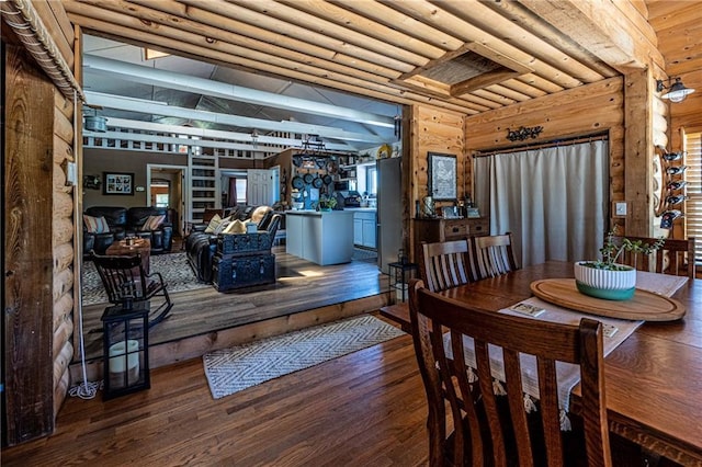 31425 Chance Ave, Warsaw, MO 65355 - dining space featuring wood finished floors