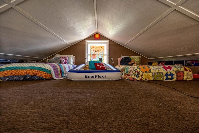 31425 Chance Ave, Warsaw, MO 65355 - bedroom featuring vaulted ceiling and carpet flooring