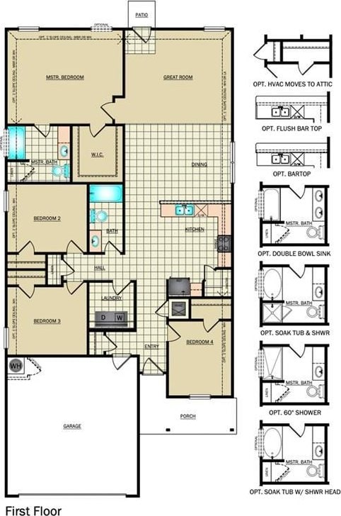 597 W Fountain St, Gardner, KS 66030 - home floor plan