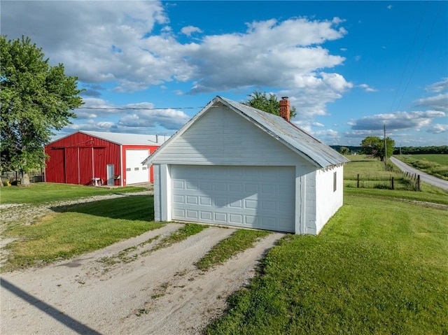 2943 NE Turkey Rd, Breckenridge, MO 64625 - view of detached garage