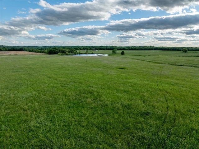2943 NE Turkey Rd, Breckenridge, MO 64625 - view of green lawn featuring a view of countryside