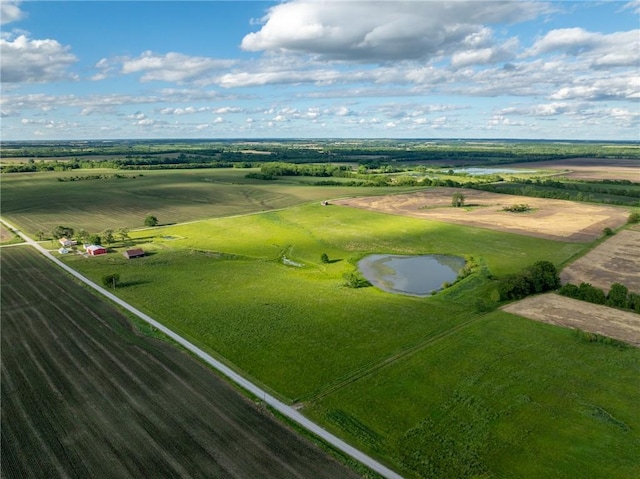 2943 NE Turkey Rd, Breckenridge, MO 64625 - aerial view of sparsely populated area with a nearby body of water