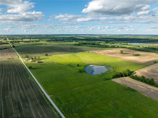 2943 NE Turkey Rd, Breckenridge, MO 64625 - aerial view of sparsely populated area featuring a large body of water
