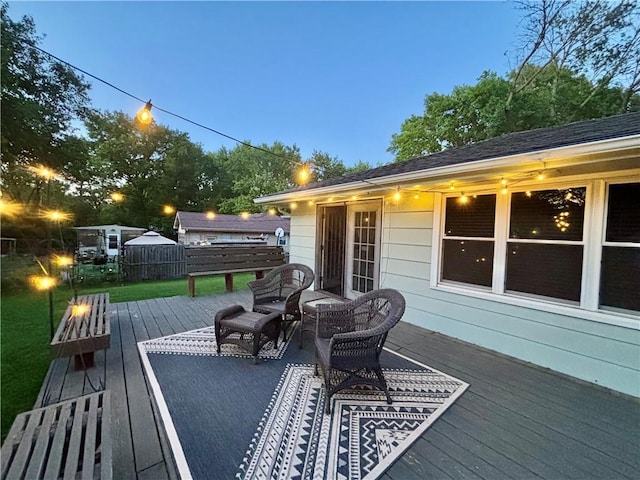 109 N 1st St, Blue Springs, MO 64014 - view of deck