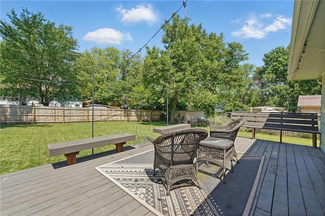 109 N 1st St, Blue Springs, MO 64014 - deck featuring outdoor dining space
