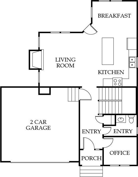 20786 Emerald St, Spring Hill, KS 66083 - property floor plan