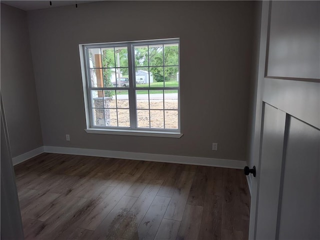 802 E N Main St, Richmond, MO 64085 - empty room featuring plenty of natural light and wood finished floors