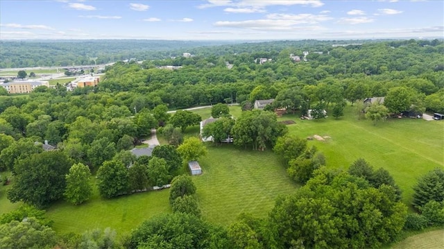 7007 Bell Rd, Shawnee, KS 66217 - aerial view of a forest