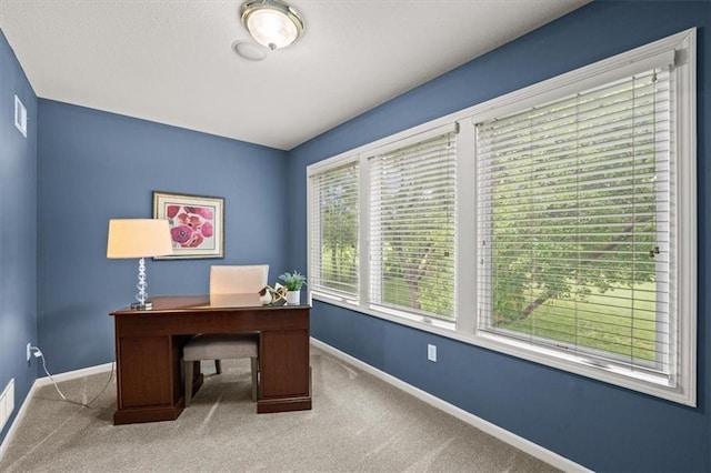 7007 Bell Rd, Shawnee, KS 66217 - carpeted home office with baseboards