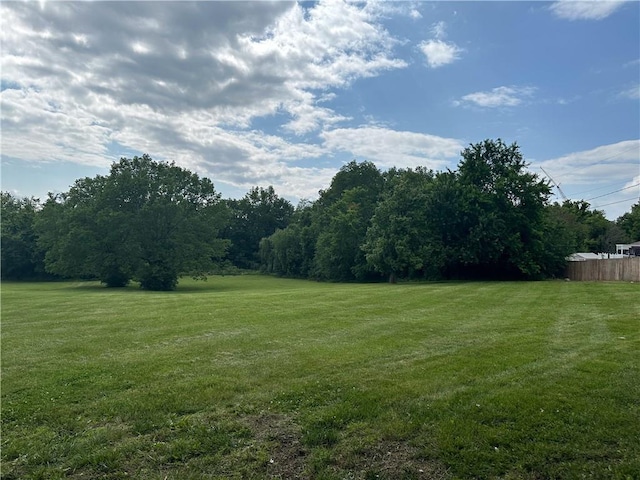 609 N Broadway St, Knob Noster, MO 65336 - view of yard