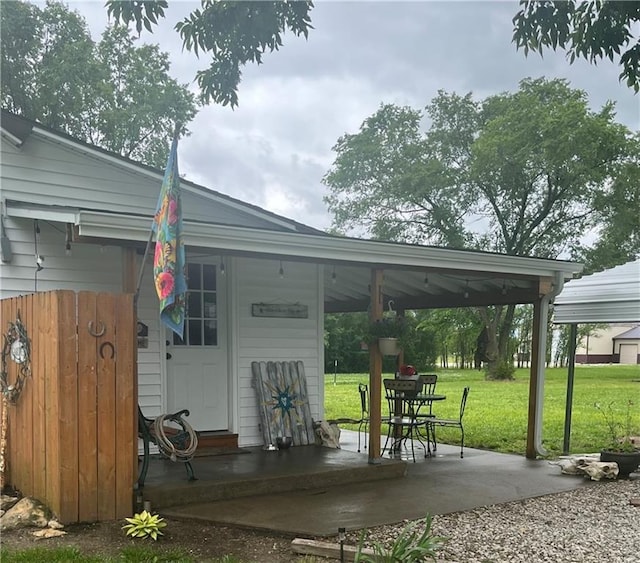 1596 Haskell Rd, Williamsburg, KS 66095 - view of property's community featuring a yard