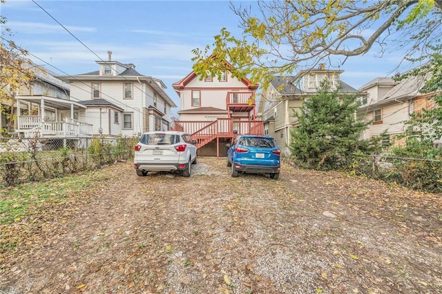 2831 E 8th St, Kansas City, MO 64124 - view of rear view of property