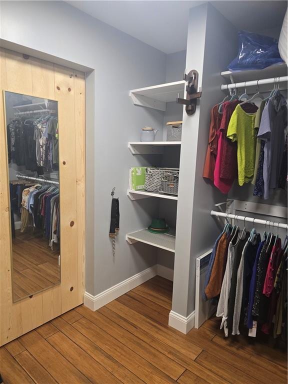 16011 W 149th Ter, Olathe, KS 66062 - spacious closet with wood finished floors