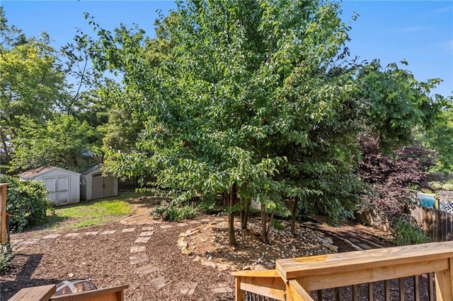 16011 W 149th Ter, Olathe, KS 66062 - view of yard featuring a storage unit