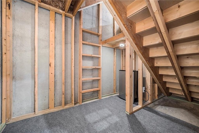 5021 NW Timberline Dr, Riverside, MO 64150 - unfinished basement featuring carpet