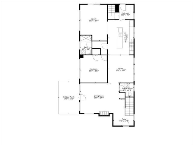 4804 Jarboe St, Kansas City, MO 64112 - floor plan / room layout
