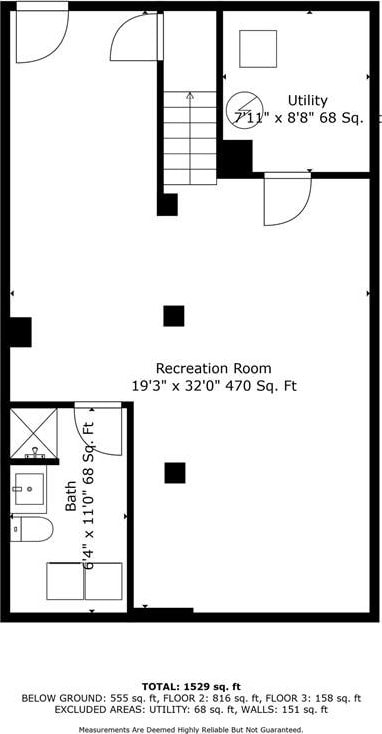4421 Tracy Ave, Kansas City, MO 64110 - property floor plan