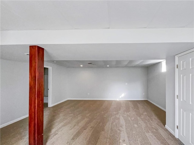 18100 E 11th Terrace Ct N, Independence, MO 64056 - finished basement featuring carpet and baseboards