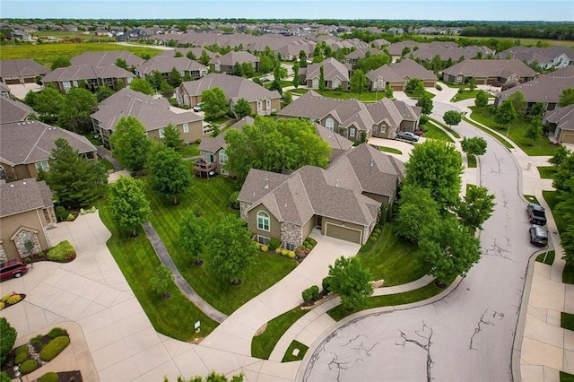 16904 S Bradley Dr, Olathe, KS 66062 - aerial view of residential area