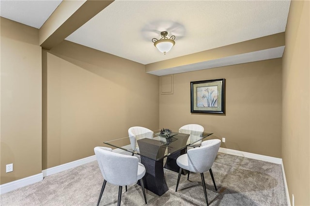16904 S Bradley Dr, Olathe, KS 66062 - carpeted dining room featuring baseboards and a desk