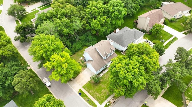 8025 Woodstone St, Lenexa, KS 66219 - aerial perspective of suburban area