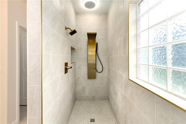 20105 Crestone St, Spring Hill, KS 66083 - bathroom featuring tiled shower