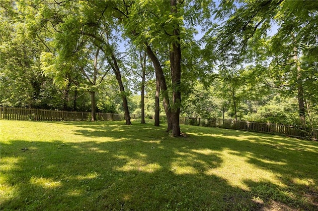 7642 N Atkins Pl, Kansas City, MO 64152 - view of fenced backyard