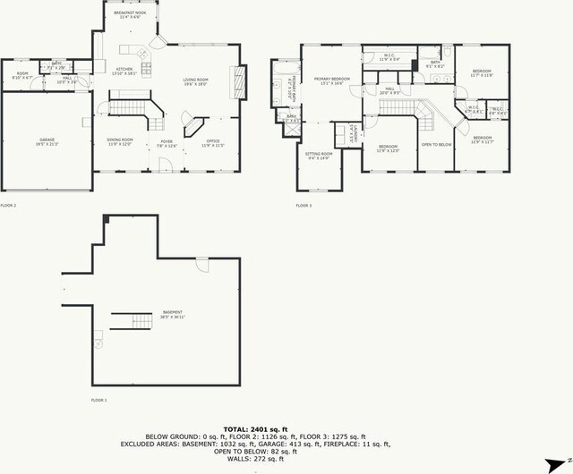 7642 N Atkins Pl, Kansas City, MO 64152 - view of home floor plan