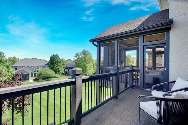 16821 Goddard St, Overland Park, KS 66221 - view of balcony