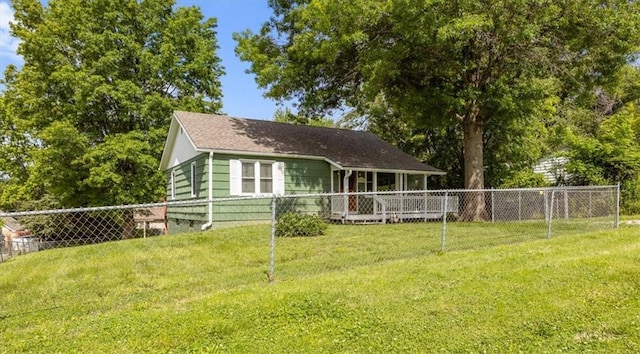 6608 N Edison Ave, Kansas City, MO 64151 - view of rear view of house