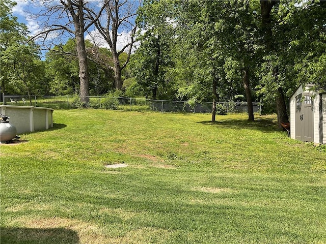 2200 E 126th St, Kansas City, MO 64146 - view of yard with view of scattered trees