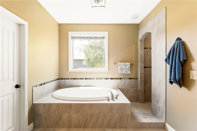 11446 S Longview Rd, Olathe, KS 66061 - full bath featuring a bath and a tile shower