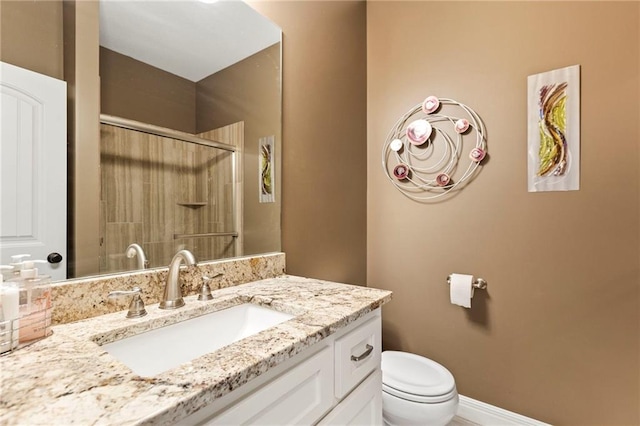 11446 S Longview Rd, Olathe, KS 66061 - full bathroom with vanity and a shower stall