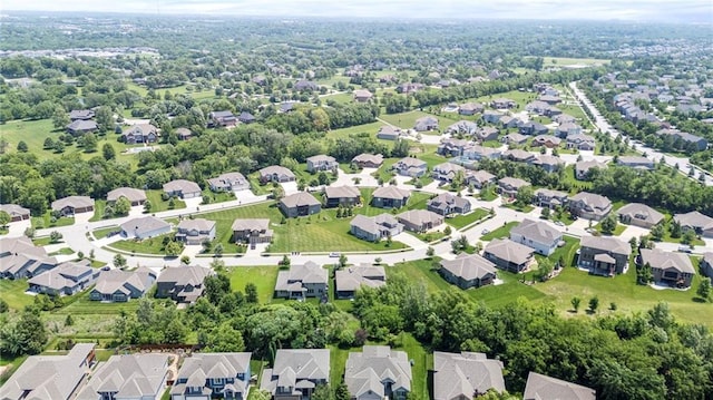 11446 S Longview Rd, Olathe, KS 66061 - aerial view of property's location featuring nearby suburban area