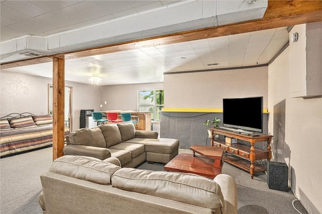 16519 E 53rd Street Ct, Independence, MO 64055 - living area with carpet