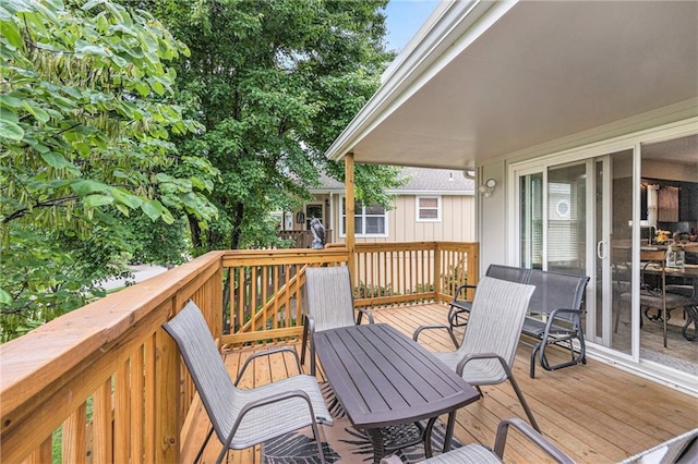 16519 E 53rd Street Ct, Independence, MO 64055 - deck featuring outdoor dining space